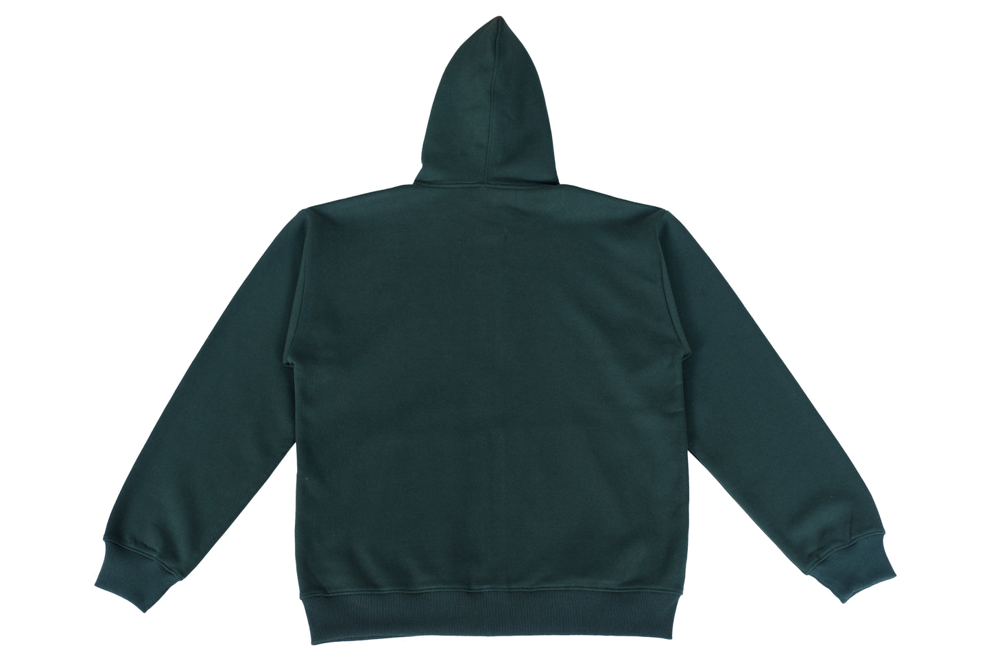Green-Zipper Hoodie